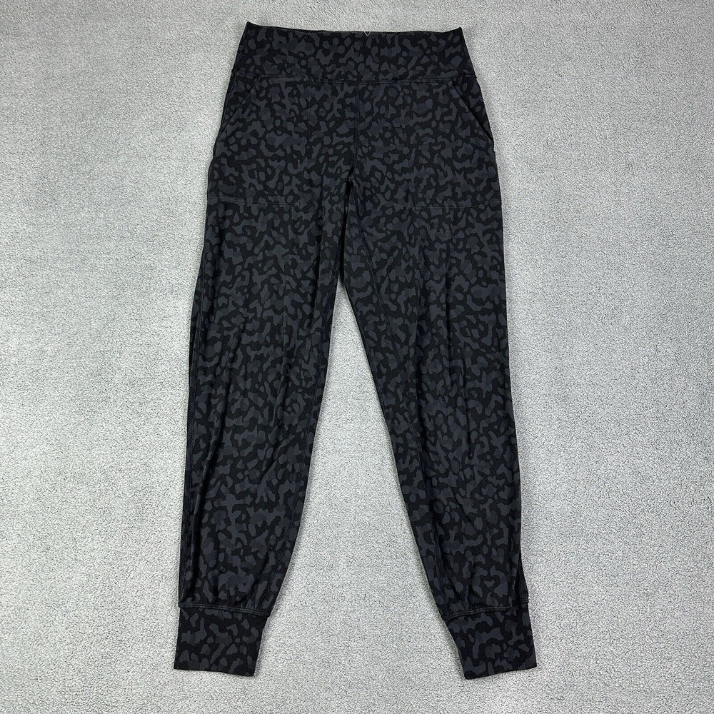 lululemon athletica align Black leopard Joggers